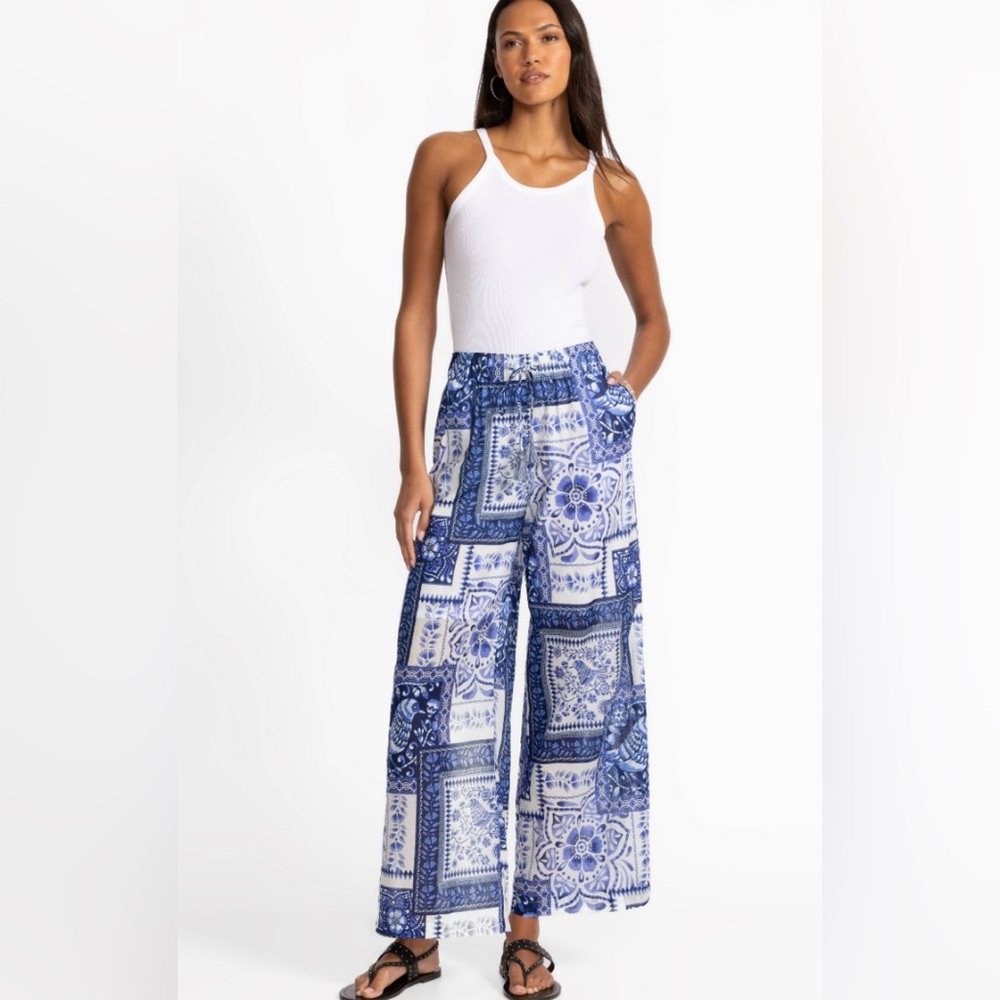 Johnny Was Wide Leg Pants Starling‎ NWT Size Large